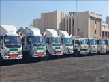 حركت بزرگ ناوگان خودرویی خدمات شهری شهرداری قدس به مناسبت روز جمهوری اسلامی