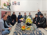 دیدار مسئولان شهرستان قدس با خانواده‌های معظم شهدای جنگ رمضان