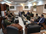 تجلیل مدیران بخش کهریزک از فرماندهان ارتش در روز ۲۹ فروردین