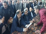 برپایی میز خدمت ادارات شهرستان قدس در پنجاه و یكمین شب اجتماع مردمی