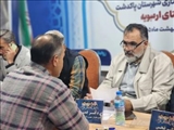 قطار میزخدمت مسئولان شهرستان پاکدشت به ایستگاه ارمبویه رسید