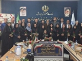 تجلیل از خانواده‌های شهدای معلم و فرهنگیان شهرقدس به مناسبت روز معلم