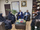 تأکید فرماندار قدس بر خدمت‌رسانی بی‌وقفه به جامعه ایثارگری / دیدار با مدیرکل بنیاد شهید استان تهران