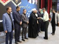 آیین تكریم و معارفه فرمانده انتظامی شهرستان قدس برگزار شد