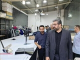 تولید پوشاک در قدس؛ اشتغال پایدار در سایه حمایت از صنعت داخلی / فاتحی‌نژاد از یک کارخانه تولیدی بازدید کرد