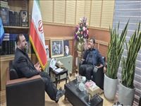دیدار معاون اقتصادی استاندار تهران با مدیران دادگستری استان به مناسبت هفته قوه قضائیه