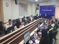 برگزاری جلسه کمیته حمل‌ونقل، ترافیک و زیرساخت‌های مراسم وداع و بدرقه