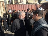 حضور استاندار تهران در آیین اقامه نماز بر پیکر مطهر رهبر شهید انقلاب