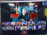 جلسه وبیناری هماهنگی ستاد وداع و تشییع رهبر شهید به ریاست استاندار تهران برگزار شد / تقدیر از اقدامات شهرستان قدس