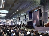 حضور رئیس‌جمهور و استاندار تهران در مراسم بزرگداشت رهبر شهید