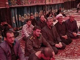 برگزاری مراسم یادبود رهبر شهید انقلاب اسلامی و شهدای جنگ رمضان در جوار حرم مطهر شهدای گمنام شهرستان قدس