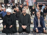 برگزاری نماز جمعه و مراسم یادبود رهبر شهید در شهرستان قدس