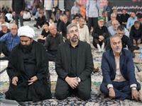 برگزاری نماز جمعه و مراسم یادبود رهبر شهید در شهرستان قدس