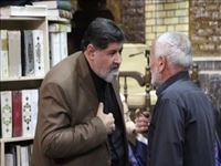 حضور فرماندار دماوند در آیین شب هفت قائد شهید امت در مسجد جامع دماوند
