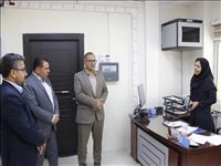 بازدید فرماندار فیروزکوه از  اداره تأمین اجتماعی شهرستان