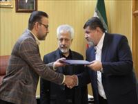 آیین معارفه رئیس جدید اداره گاز در فرمانداری دماوند انجام شد
