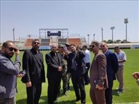 بازدید میدانی معاون امنیتی استانداری تهران و مسئولان شهرستان قدس از ورزشگاه شهدای شهر قدس / آمادگی مطلوب برای میزبانی لیگ برتر فوتبال