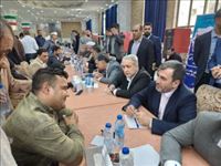 دیدار چهره به چهره با مردم بخش کهریزک در قالب میز خدمت مسئولین باحضور فرماندار ویژه شهرستان ری برگزار شد