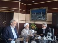 حضور حجت‌الاسلام والمسلمین محسن قرائتی در استانداری تهران