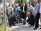 تجدید میثاق مدیران و کارکنان ادارات بخش کهریزک با آرمان‌های شهدا؛ آیین گرامیداشت هفته دفاع مقدس در گلزار شهدای بهشت‌الزهرا(س) برگزار شد