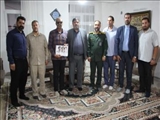 دیدار فرماندار دماوند با رزمنده دوران دفاع مقدس در روستای اوچونک