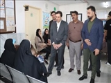 بازدید سرزده فرماندار شهریار از خانه بهداشت خادم‌آباد باغستان در راستای  بررسی فرآیند خدمت‌رسانی دستگاه‌ها