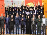 آیین اختتامیه مسابقات والیبال زیر ۱۹ سال کشوری دختران به میزبانی شهرستان دماوند