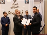 برگزاری آیین تکریم و معارفه معاون برنامه ریزی و توسعه فرمانداری بهارستان