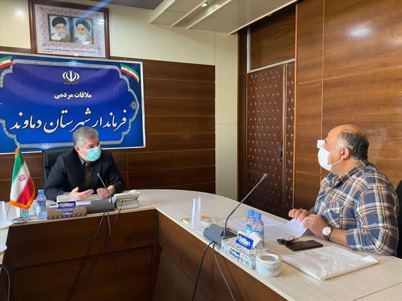 برگزاری ملاقات مردمی فرماندار شهرستان