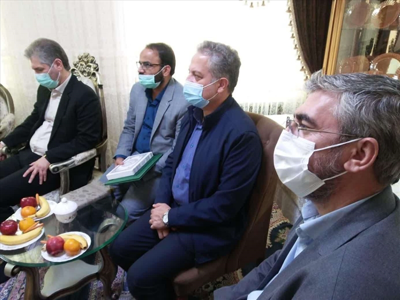 دیدار استاندار تهران به همراه مسئولان