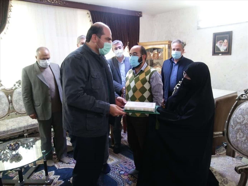 دیدار استاندار تهران به همراه مسئولان