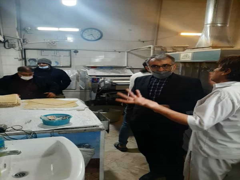 بازدید شبانه فرماندار شهرستان قدس