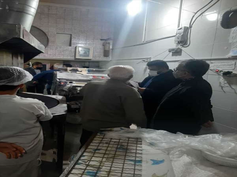 بازدید شبانه فرماندار شهرستان قدس