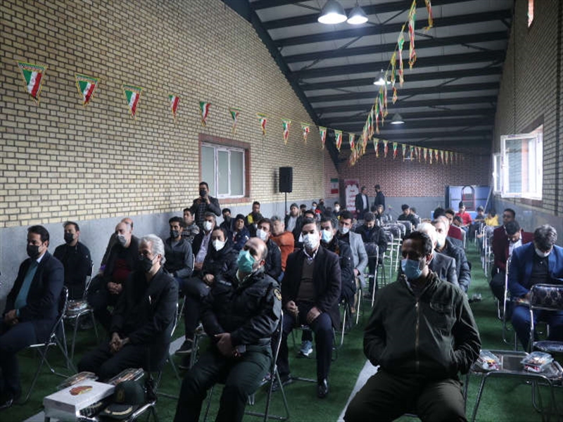 افتتاح فاز اول سالن چند منظوره