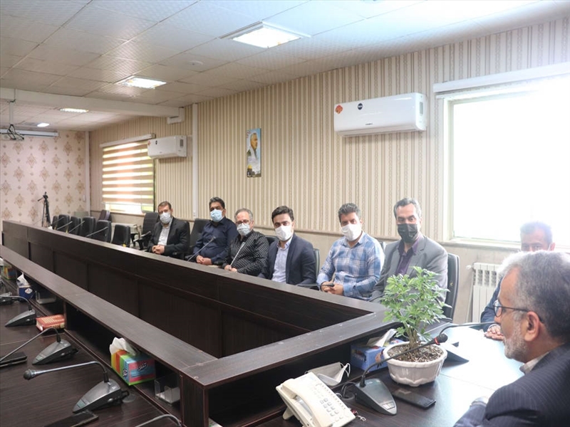 نشست فرماندار شهرستان قدس با اعضای
