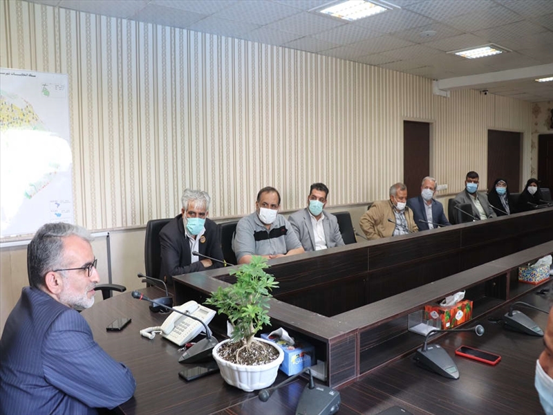نشست فرماندار شهرستان قدس با اعضای