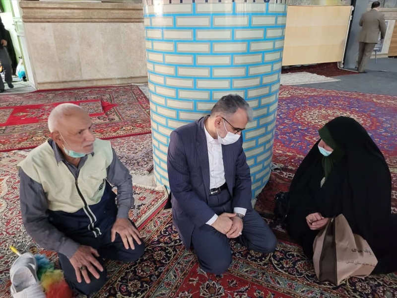 دیدار چهره به چهره فرماندار شهرستان