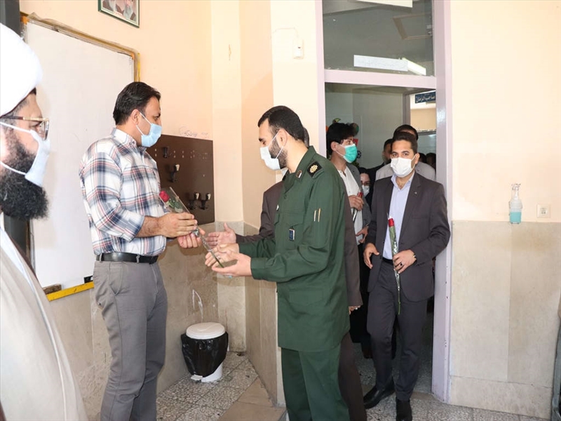 تجلیل و تقدیر فرماندار شهرستان