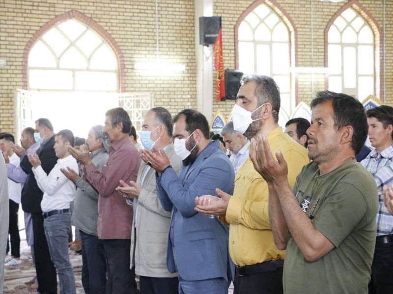 حضور فرماندار شهرستان ری در مراسم