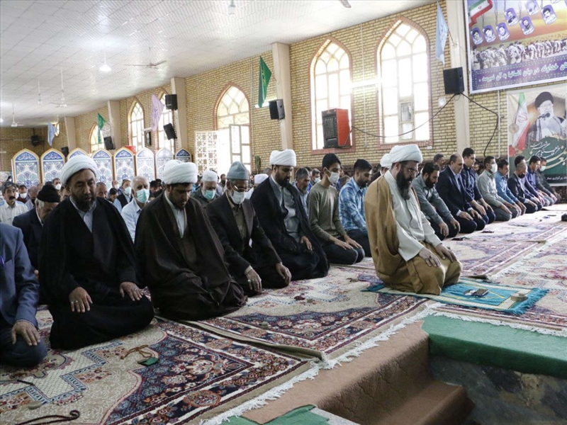 حضور فرماندار شهرستان ری در مراسم