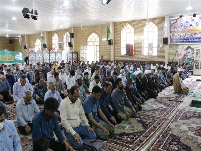 حضور فرماندار شهرستان ری در مراسم