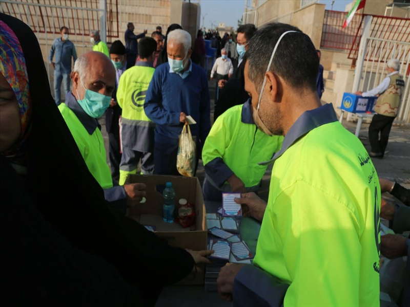 تقدیر شهردار باقرشهر از پرسنل خدمات