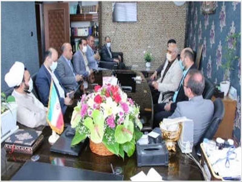 دیدار شهردارباقرشهر با رییس آموزش