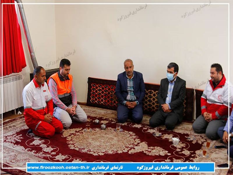 دیدار "ابوالقاسم مهری " با رئیس