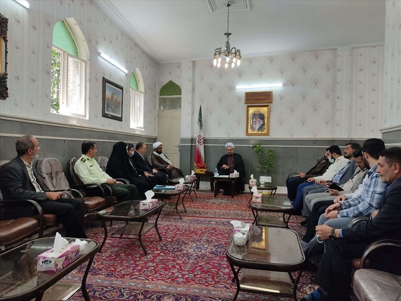 حضور فرماندار شهرستان ری در مراسم