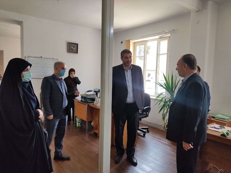 بازدید سرزده فرماندار ویژه ری از