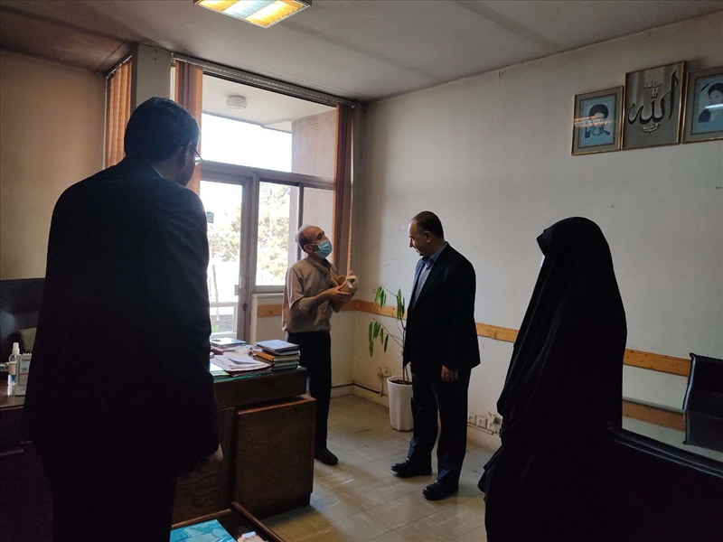بازدید سرزده فرماندار ویژه ری از
