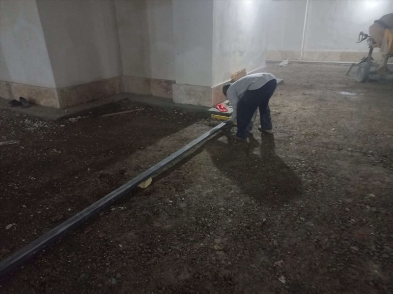 عملیات بتن ریزی پارکینگ طبقاتی\n