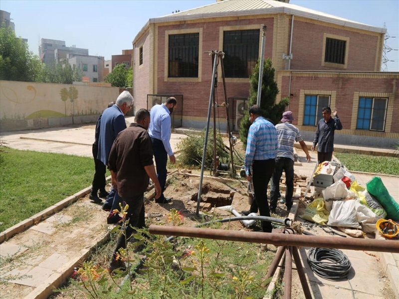 بازدید میدانی شهردار باقرشهر از