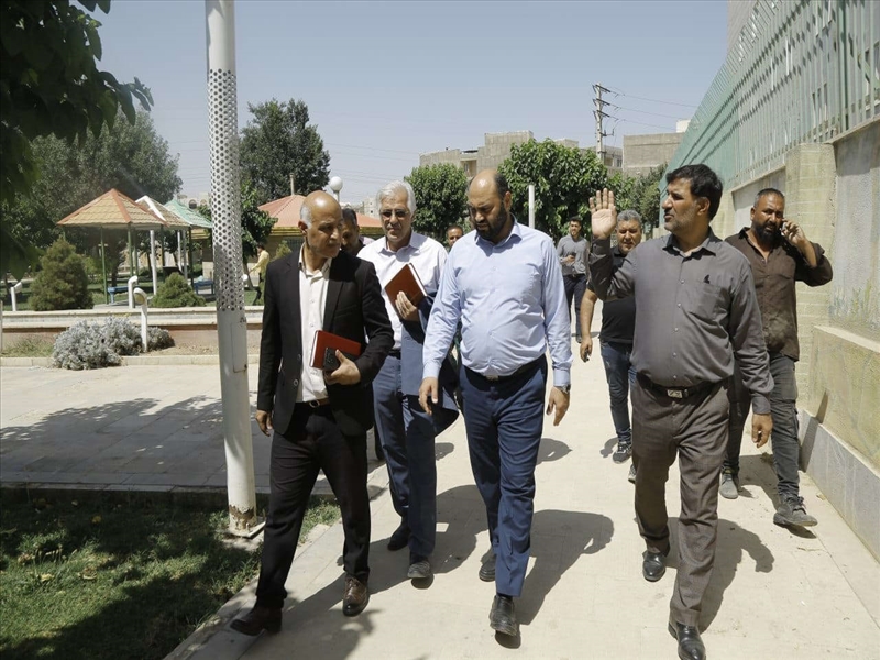 بازدید میدانی شهردار باقرشهر از